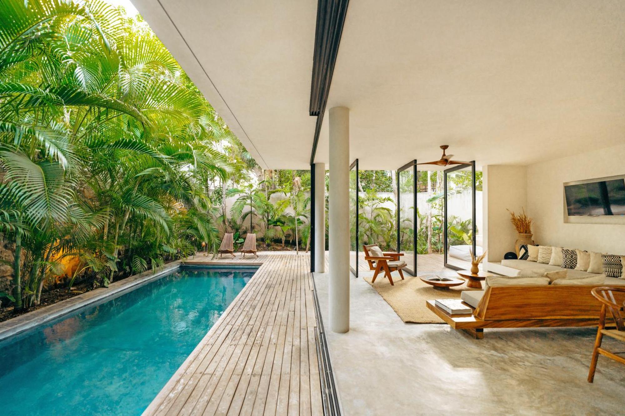 Casa Areca, Awarded Architectural Villa Located In A Secured Gated Community, With Concierge Services Tulum Ngoại thất bức ảnh